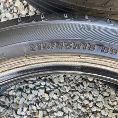 レグノ GR－XⅡ 215/45 18 タイヤ2本