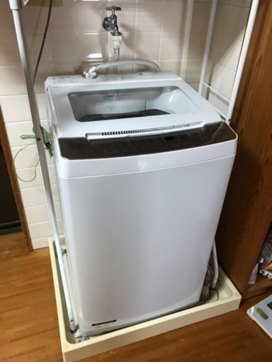 値下げ　洗濯機　綺麗　8.0kg
