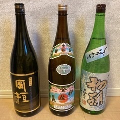 【未開封】日本酒1本　芋焼酎2本　一升瓶