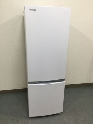 (5/1受渡済)JT6683【TOSHIBA/東芝 2ドア冷蔵庫】美品 2021年製 GR-S17BS-W 170L 家電 キッチン 冷蔵冷凍庫