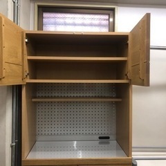 unico 】食器棚/レンジ台/カップボード【HUTTEシリーズ】