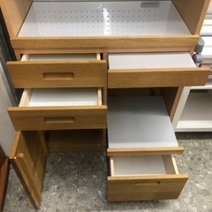 GS36 unico Hutte オーク カップ ボード キッチン 食器棚/T6 unico 】食器棚/レンジ台/カップボード【HUTTEシリーズ】