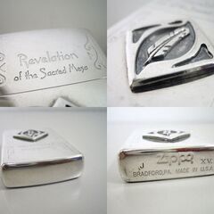 ZIPPO オイルライター Revelation of the Sacred Mesa 1999年製 ガンアクションホルダー付き ジッポー 火花確認済 ☆ 札幌市 北区 屯田 