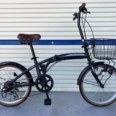 リサイクル自転車(2304-14)　ミニサイクル(折り畳み式)　...
