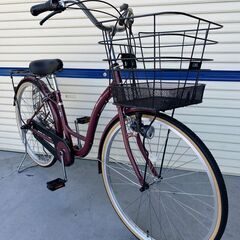 リサイクル自転車(2304-13) ファミリーサイクル ２６インチ