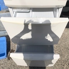 【リサイクルサービス八光】2007年製　シャープ  SJ-WA35M-W [冷蔵庫 345L 3ドア ホワイト]