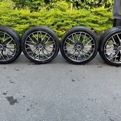 19インチ 245/40 タイヤ五分山