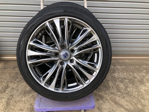 No.67夏タイヤ215/45/18 5H PCD114.3、アルミ付4本セット | amidomil