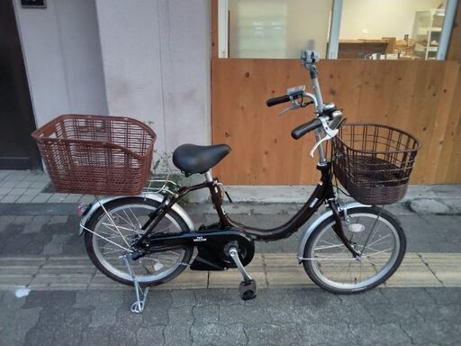 【本体のみ】[YAMAHA] PAS SION(パス シオン)20吋 小径電動アシスト自転車(カカオ)