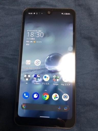 AQUOS wish3 ホワイト 64GB ほぼ未使用 美品
