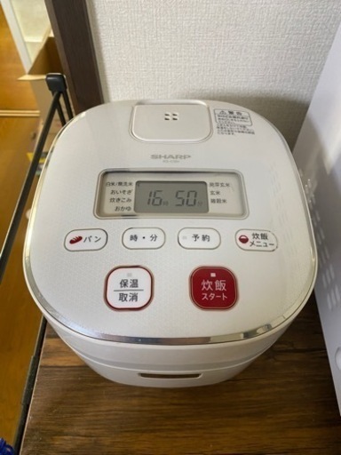 シャープ　マイコン　炊飯器　３合