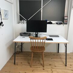 アイアン脚　テーブル　DIY　PCデスク 