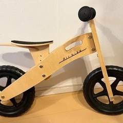 木製 子供用 ペダル無し 自転車 キックバイク　air bike...