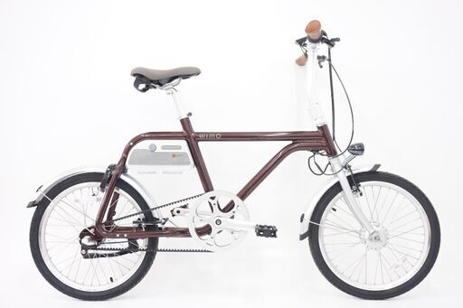 WIMO「ウィーモ」 COOZY AMBER BROWN 限定レザー 電動アシスト自転車
