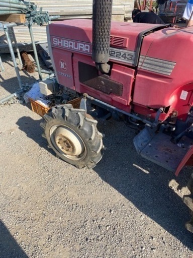 SHIBAURA SD1643 小型トラクター4WD 芝浦トラクタ SD2242