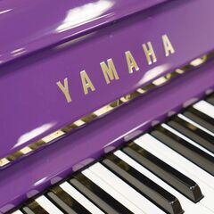 中古ピアノ　ヤマハ UX3 Vivid Violet (1983年製)