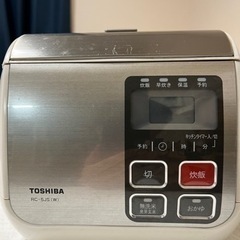 炊飯器　東芝　RC 5JS