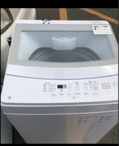 2021年　6キロ全自動洗濯機(NTR60 ホワイト）取りに来てもらえる方限定