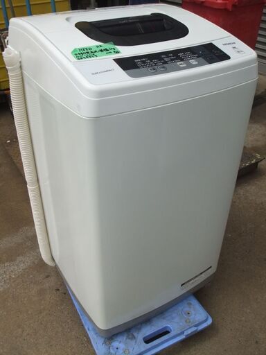 H880　日立　全自動洗濯機　5.0KG　  NW-5WR