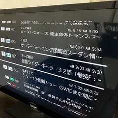 テレビ HITACHI47型 L47-GP1 HDD内蔵