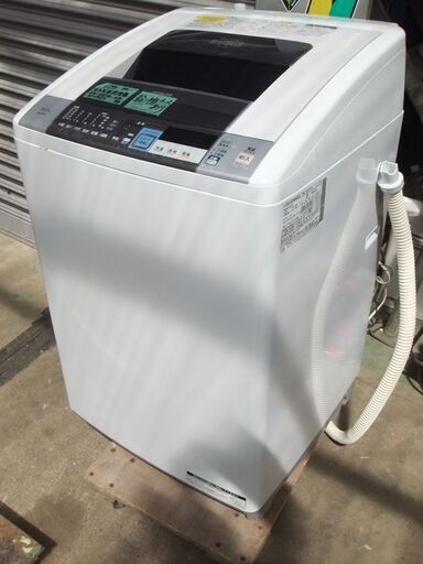 H894　日立　全自動洗濯機　8.0KG　乾燥機能4.5KG　  BW-D8SV