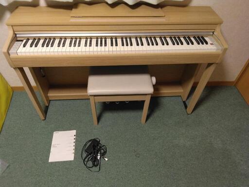 KAWAI ホワイト電子ピアノ 椅子付き　CN27 A 18年製 KAWAI ホワイト電子ピアノ 椅子付き CN27 A 18年製 KAWAI CN27 - 第一