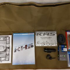 折り畳み自転車売ります　KHS F20-T　2014年　その他備品付き