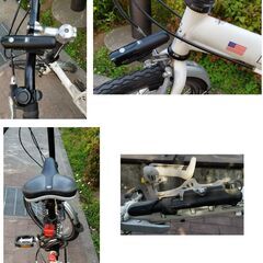 折り畳み自転車売ります　KHS F20-T　2014年　その他備品付き