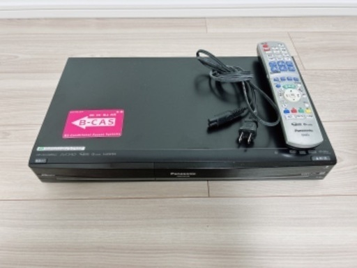 Panasonic DVDレコーダー DMR-XW120 リモコン B-CAS付 7650円