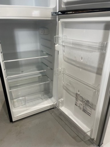 maxzen 2ドア冷凍冷蔵庫 138L 2019年製 JR138ML01GM 動作品 マクスゼン  