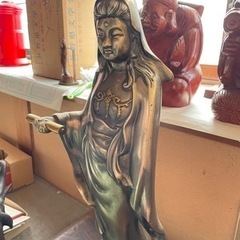 古美術　観音様　