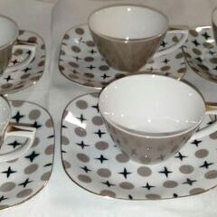 中古 KOKURA WARE 東洋陶器 ビンテージ レトロ 5カ...