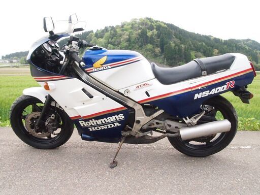NS400R HONDAワンオーナーフルオリジナル実走行2ストローク V型3気筒 400ccロスマンズ