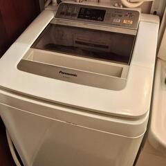 洗濯機NA-FA80H1 　衣類乾燥機nh-d502p　スタンド付き
