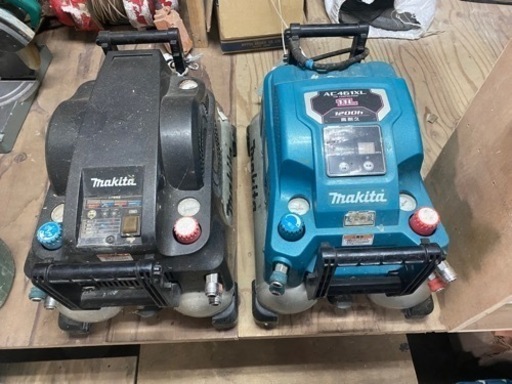 マキタコンプレッサー 2コセット