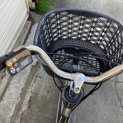 38パナソニック新機種電動アシスト自転車viviDX ブラックボディー