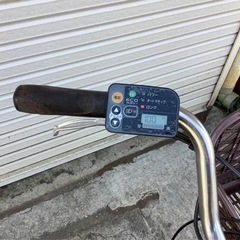 39 パナソニック新機種電動アシスト自転車viviDX ブラウンボディー