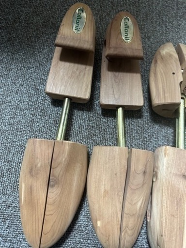 コロニル木製シューツリー 3個セット