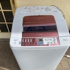 洗濯&乾燥機8kg  HITACHI BEAT WASH 2012年製