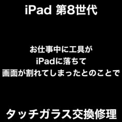 iPad修理　福岡市城南区片江からお越しのA様