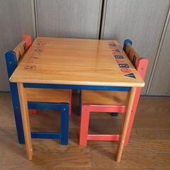 子供用　テーブルセット(無料)