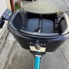 44 ブリヂストン新機種電動自転車angelino 20インチ ブルーボディー