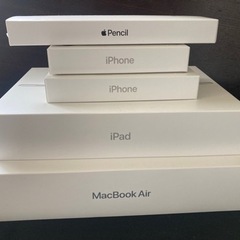 Apple空箱　5種類