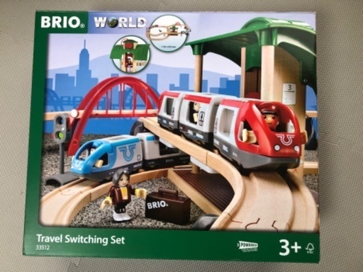 【新品未使用】BRIO Travel Switching Set