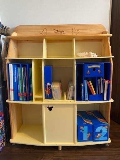ディズニー英語　本棚 h3479 DWEディズニー英語システム 収納棚 DWE BOOKCASE（ブック