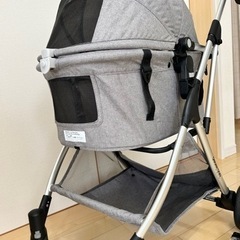 お受け渡し決定】ペット用カート バギー BEBEROAD PETS シルバープラス