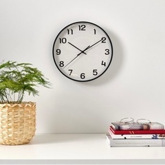 【お取引き中】IKEA 壁掛け時計 PULUTTIS プルッティ...