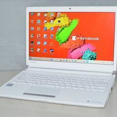 中古美品ノートパソコン Windows11 新品爆速SSD256GB 東芝 RX73/VWQ 