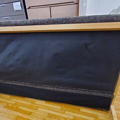 ☆ジモティ割あり☆ 二人掛け用ソファー ブラック H72.5×D67×