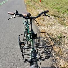  20型 20インチ 小径車 マッドオリーブ 自転車 ミニベロ